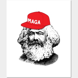 Marx MAGA Trump Hat Posters and Art